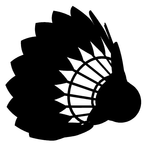 シル）バドミントン　シャトル002